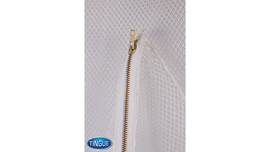Net Bag - Zipper - White